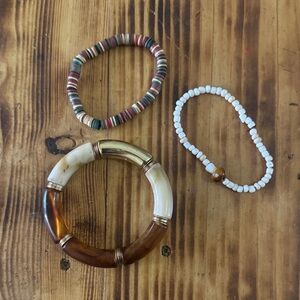 Boho bangle set